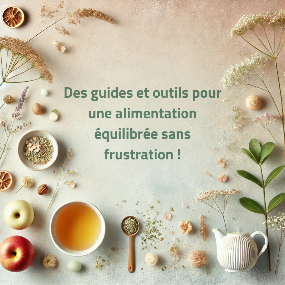 Des guides et outils pour une alimentation équilibrée sans frustration !