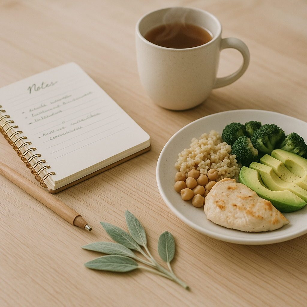 🥗 Bilan diététique individuel – 1h - Consciously By Marie